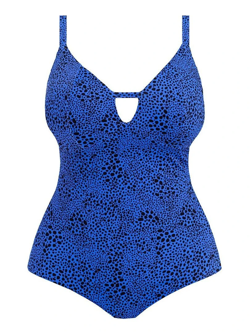 Maillot de bain 1 pièce sans armatures Pebble cove   Bleu