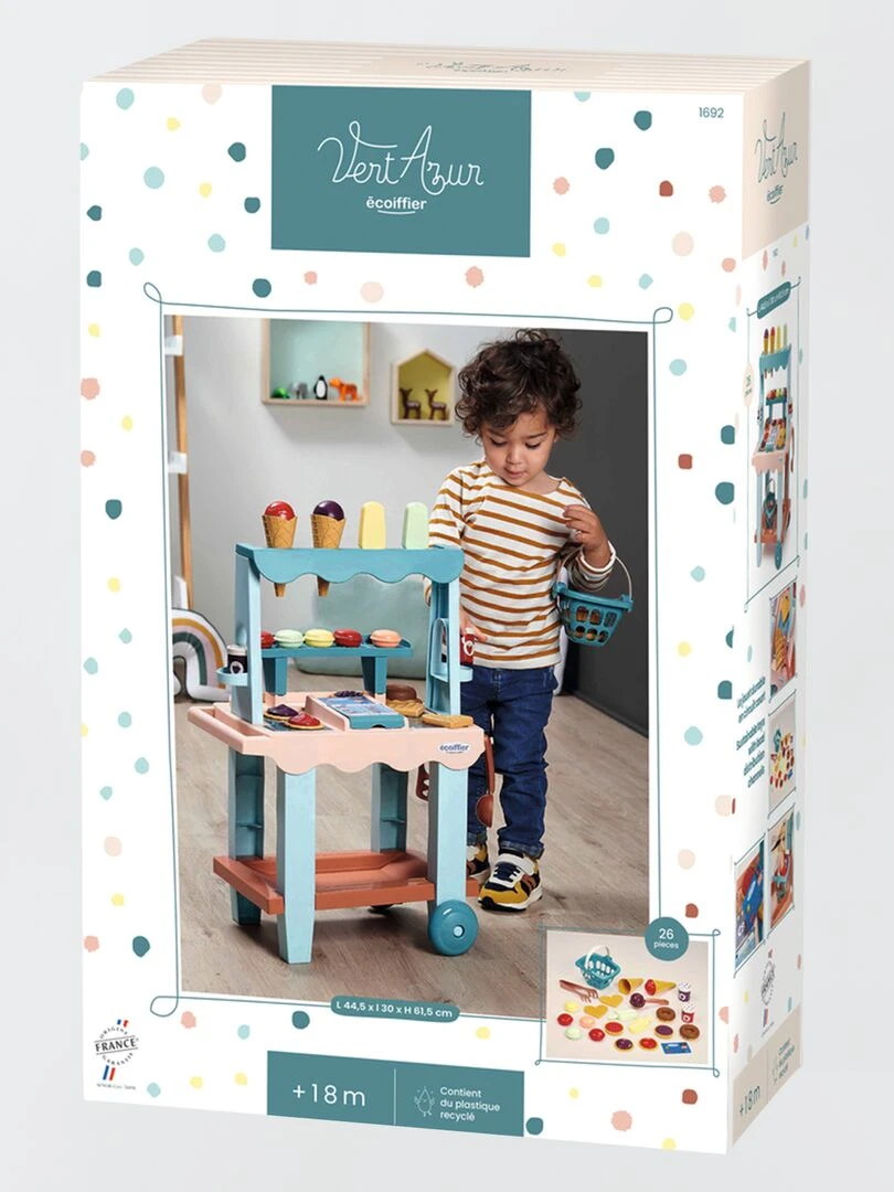 Marchand de glace multicolore