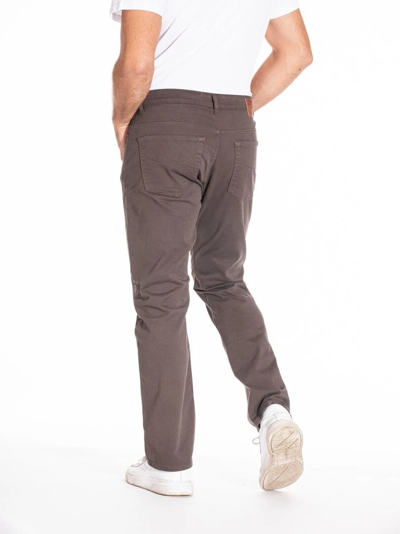 Jeans RL70 coupe droite confort stretch WES 'Rica Lewis' Marron glacé