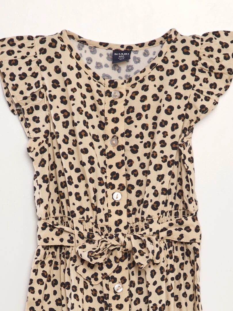 Combinaison longue sans manches   Beige