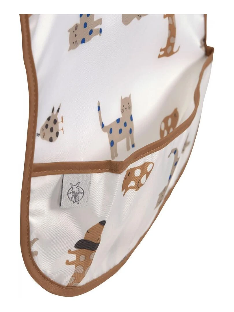 Lot de 2 bavoirs avec poche Little Mateys bleu roi Bleu