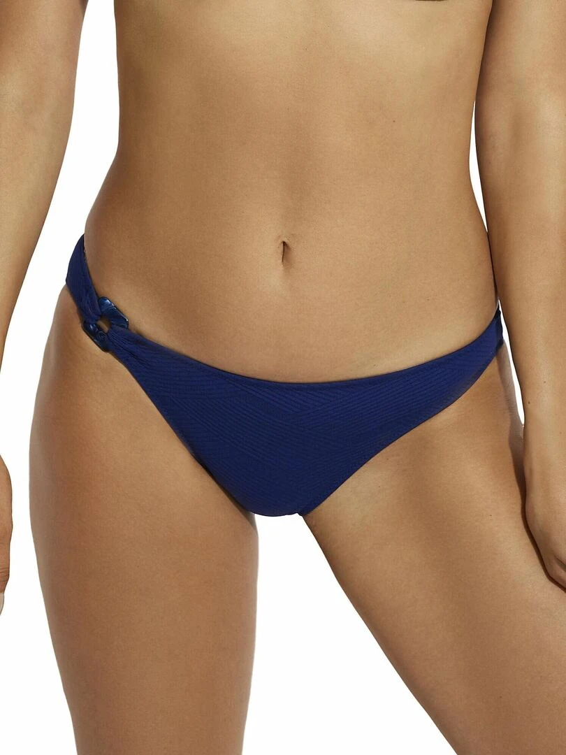 Bas maillot slip de bain taille basse Cosmopolitan Bleu marine