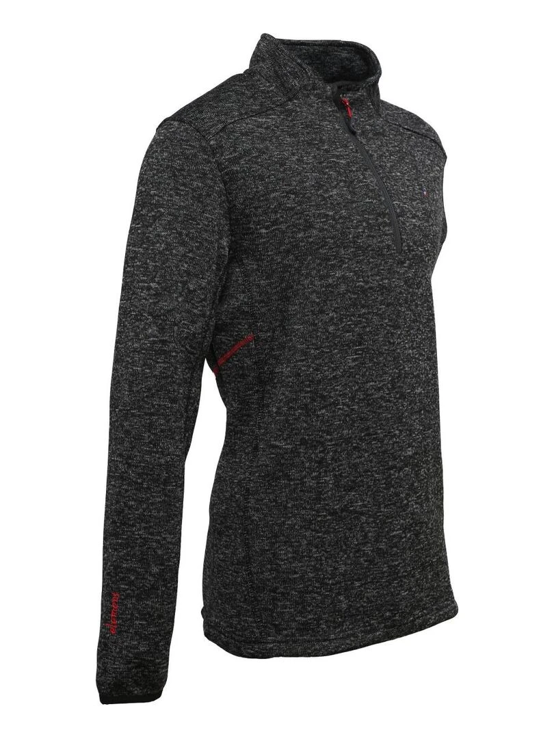 Polaire homme CYPAR   PEAK MOUNTAIN   Noir Noir