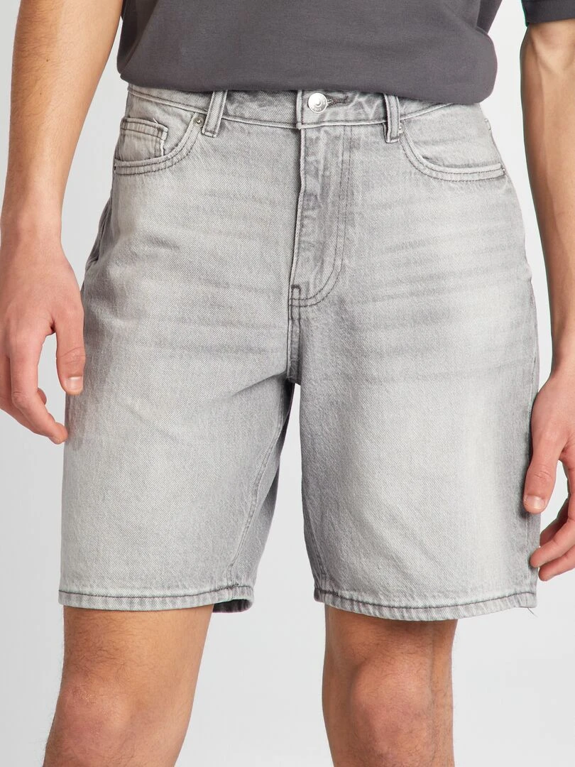 Short de bain avec imprimé   Bleu