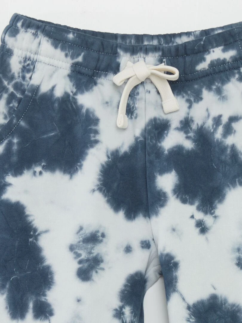 Bermuda en molleton   Bleu