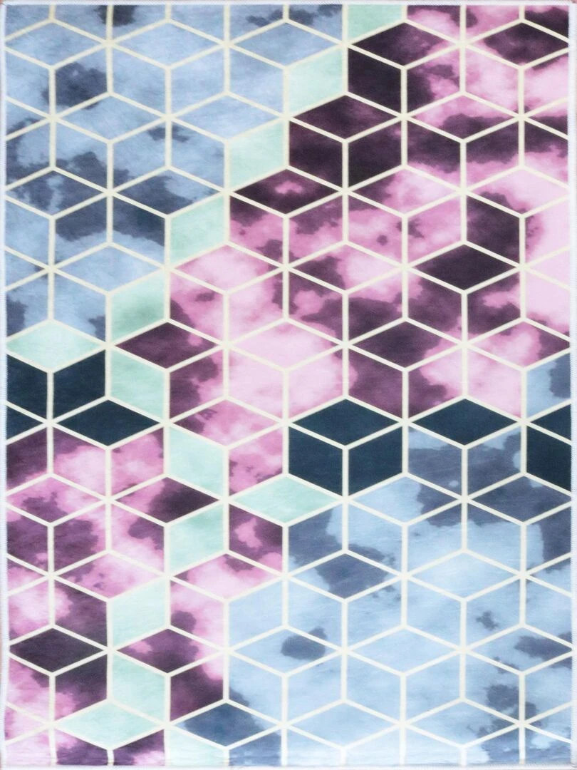 Tapis LUXE Doré Rose Rose