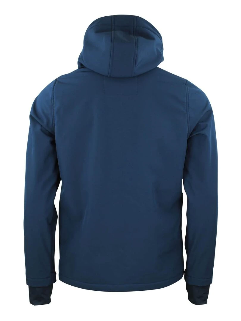 Blouson softshell CLAUDIO PEAK MOUNTAIN Bleu marine