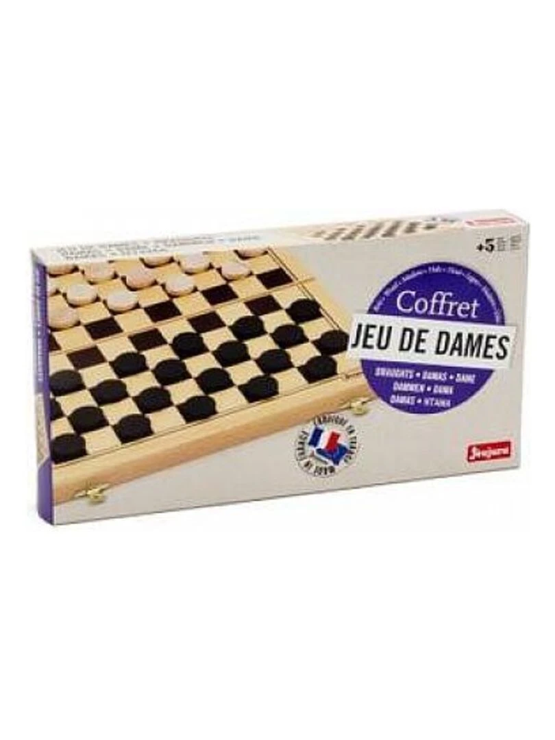 Jeujura Jeu De Dames Pliant N/A