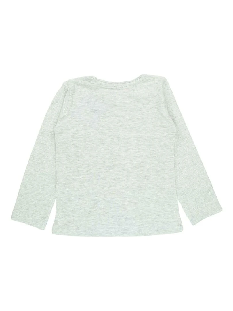 Disney   Pyjama fille imprimé La Reine Des Neiges en coton   Gris