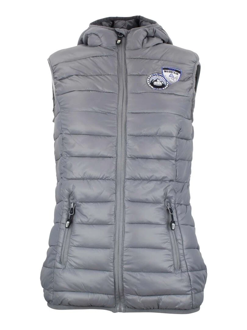 Doudoune fine sans manches femme ARCORD Gris