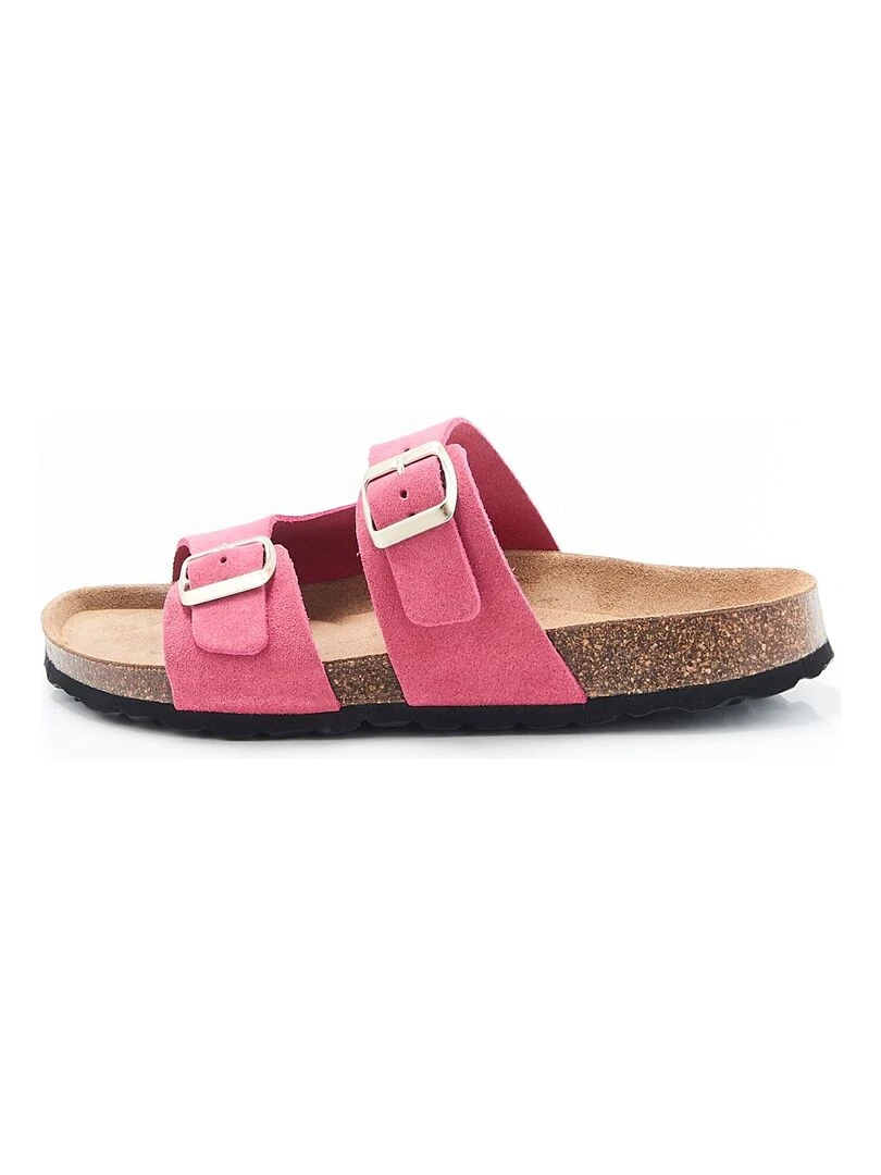 Mules ouverture totale Piedical Damart Rose