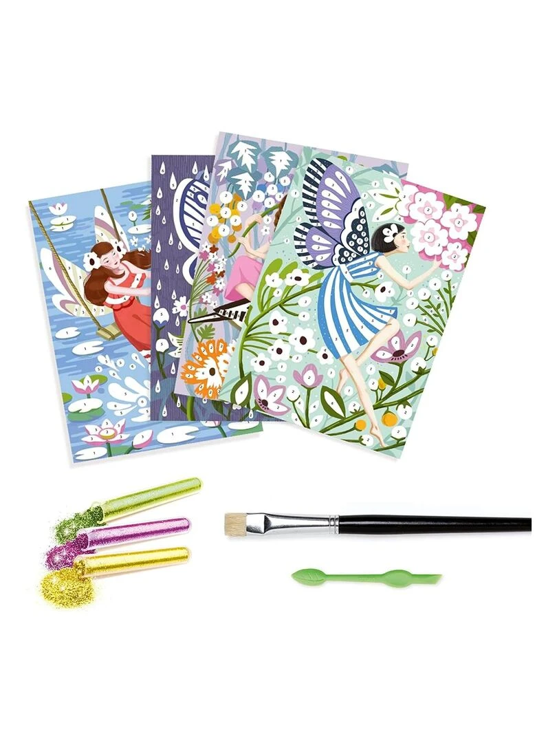 Tableaux Paillettes Douceur Des Fees   N/A