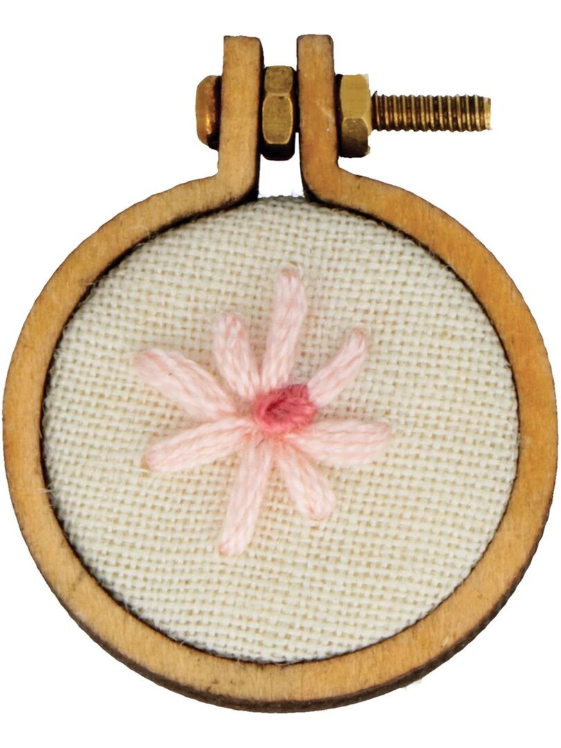 10 pendentifs ronds à broder 2 4 cm N/A