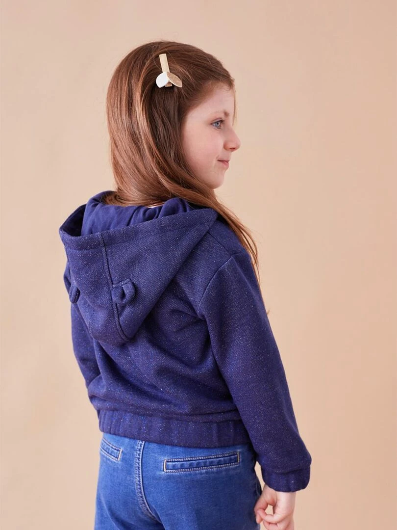 Veste à capuche    Noukie's   Bleu