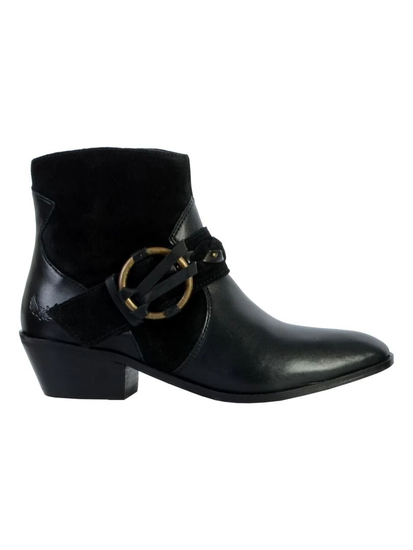 Bottes Cuir Kaporal Pearl   Noir