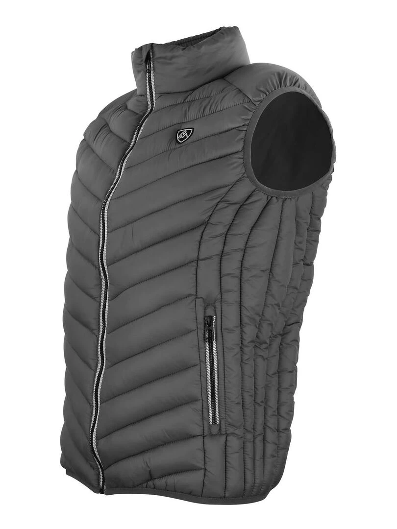 Doudoune fine sans manches homme CAVIL   PEAK MOUNTAIN   Gris