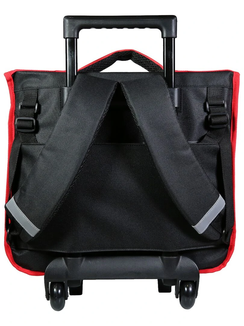 BAGTROTTER Cartable à roulettes 38 cm Spider Man Noir Toile d'araignée   Noir