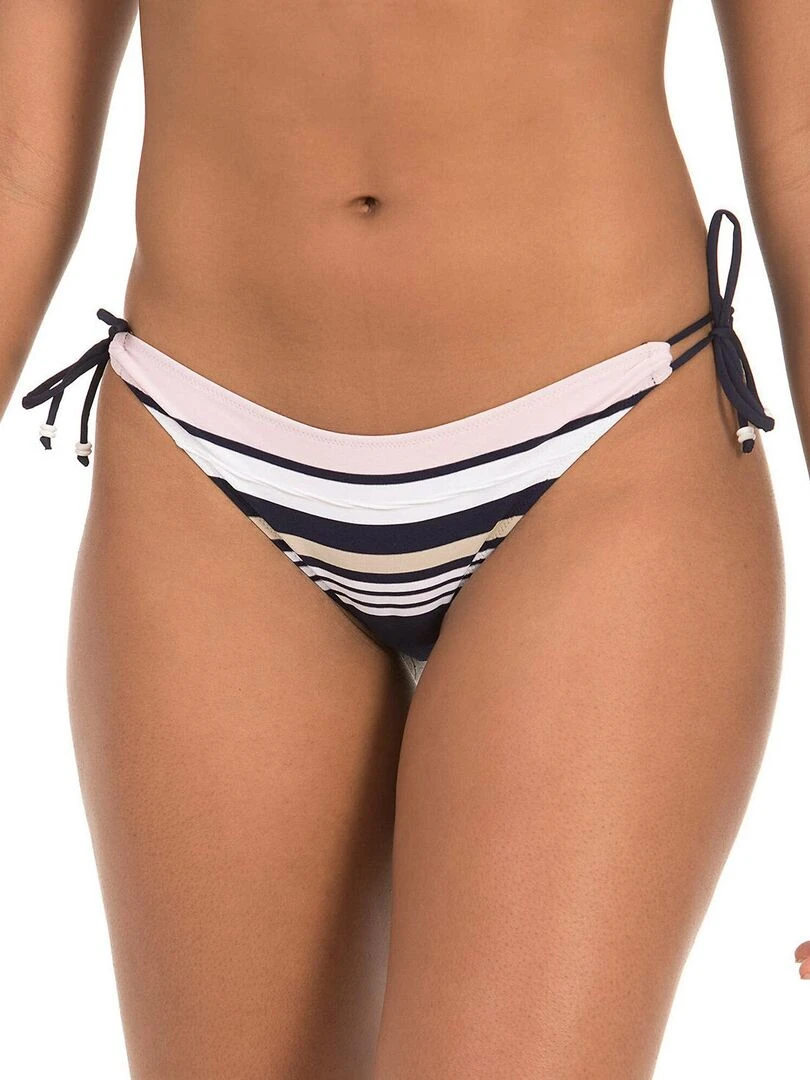Bas maillot de bain taille basse Marinera Rose