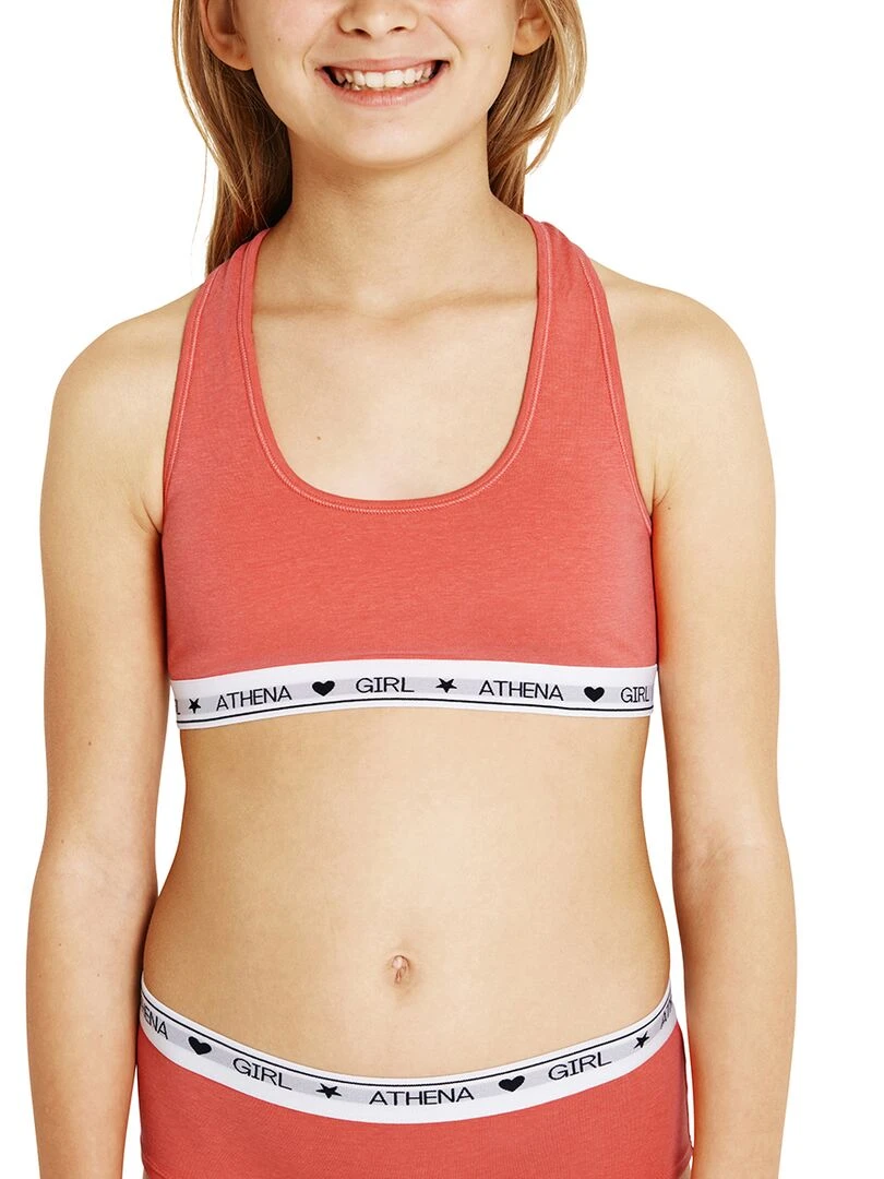 Brassière coques fille Coton Ultra Doux Girl by Rose