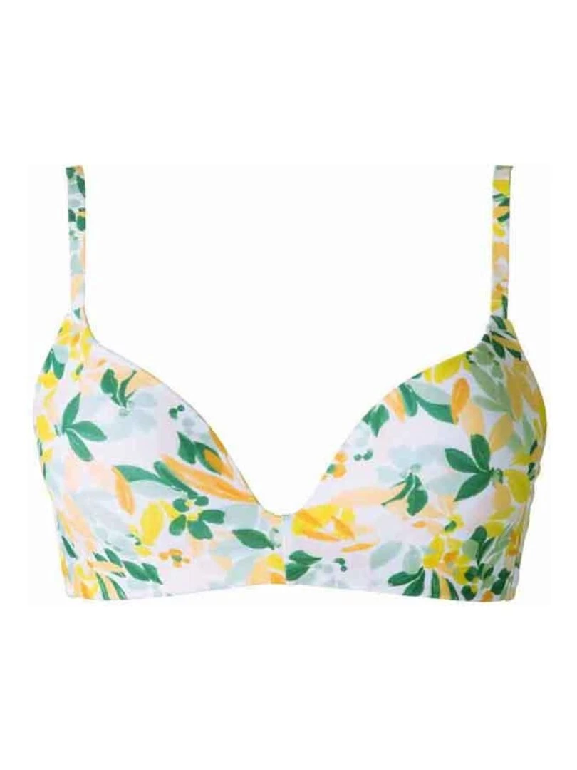 Haut de maillot de bain coques souples CAPELINE Brigitte Bardot Bain Jaune