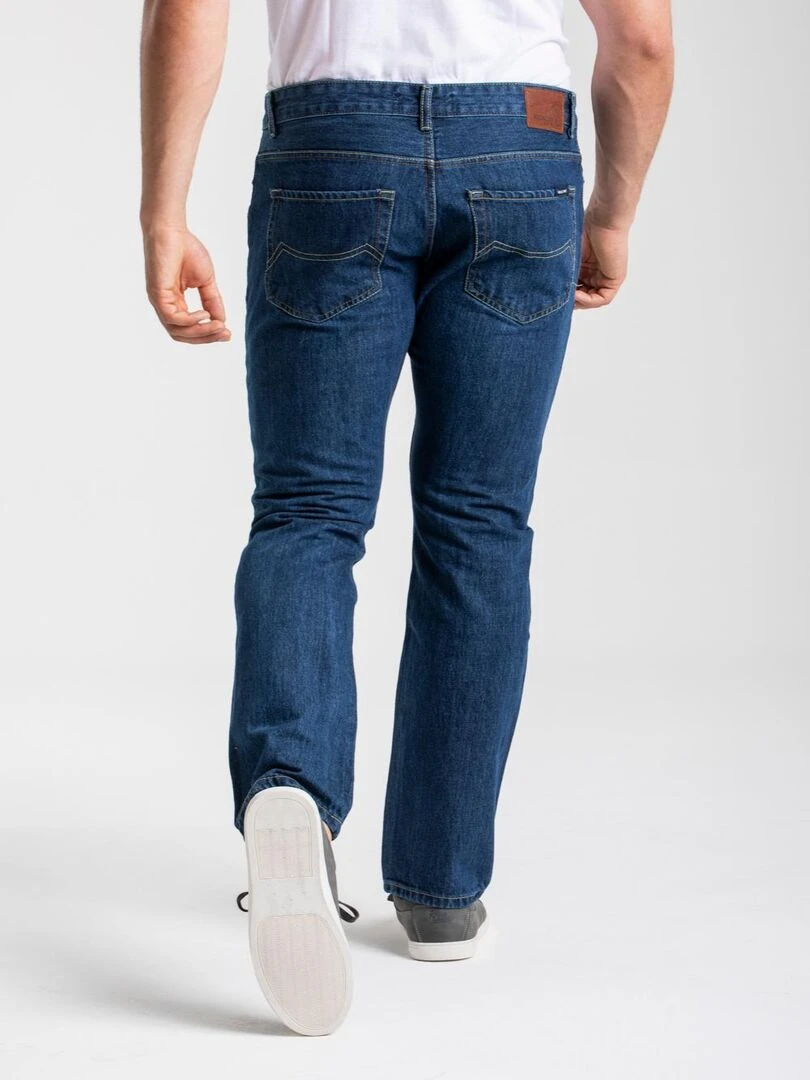 Jeans coupe droite RL70 confort coton stone washed 'Rica Lewis'   Bleu