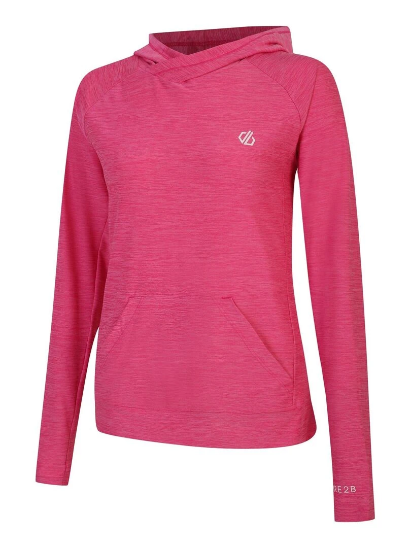 Dare 2B   Sweat à capuche SPRINT CITY   Rose foncé
