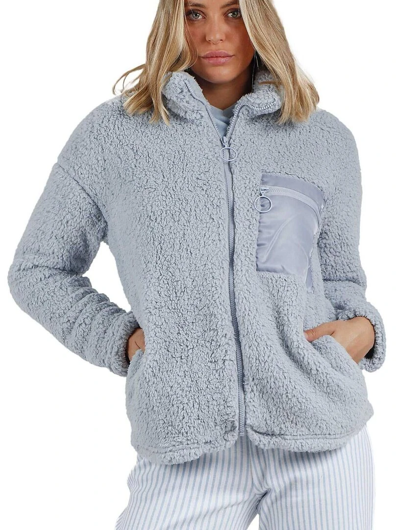 Veste d'intérieur Soft Home Bleu