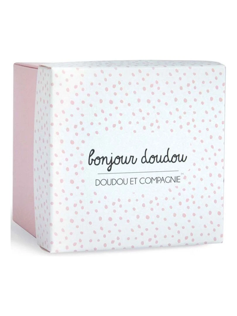 Doudou plat lapin rose J'aime mon doudou N/A