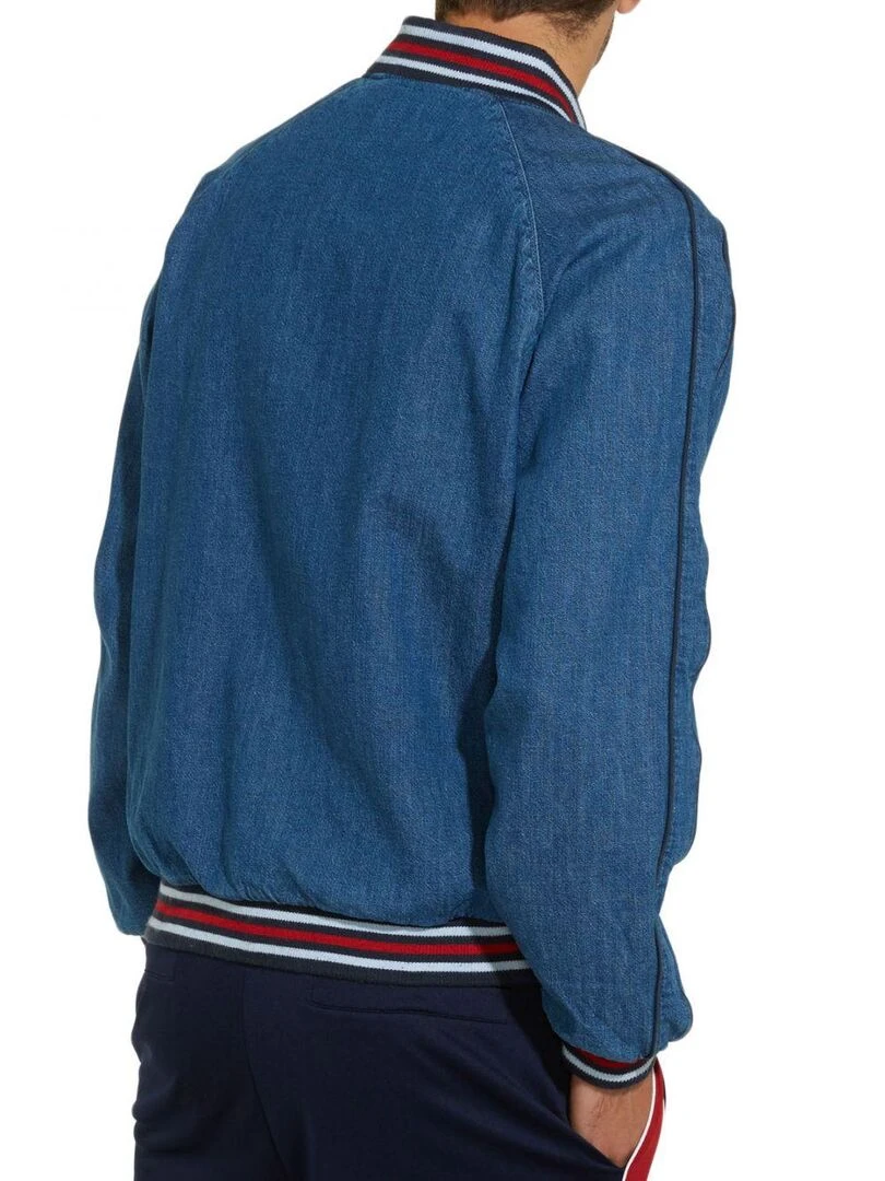 Bombers en jeans Wrangler   Bleu