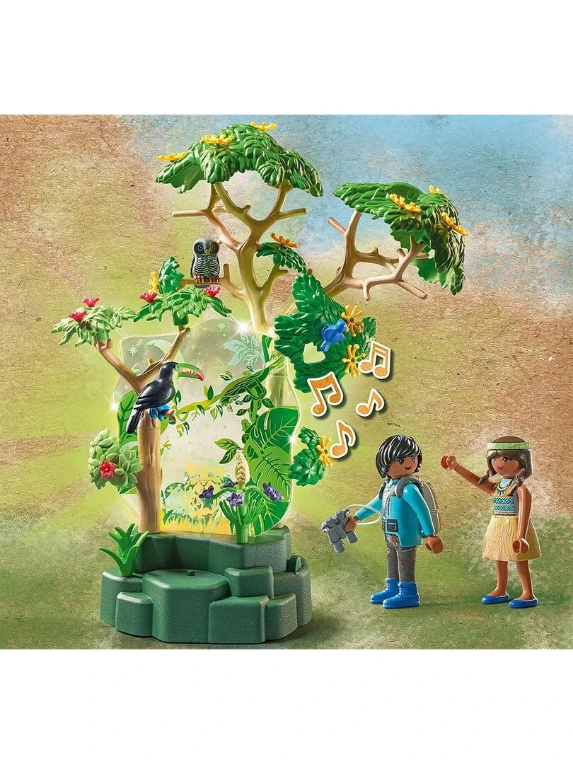 71009 Foret tropicale avec veilleuse   N/A