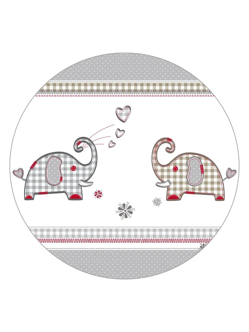 ROBA Parc Bébé en Bois 75x100 "Jumbotwins" + Tapis de Parc Bébé et Roues à Freins   Blanc   Marron clair