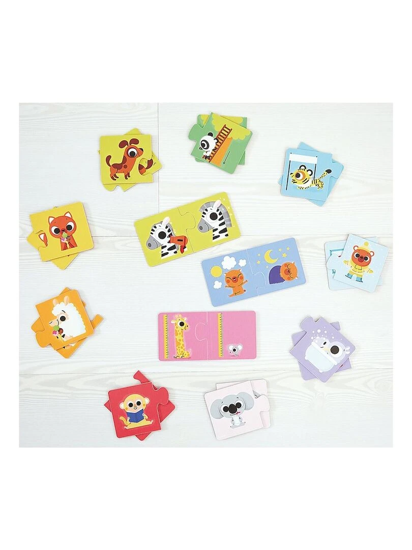 Puzzles 2 pieces Les contraires N/A
