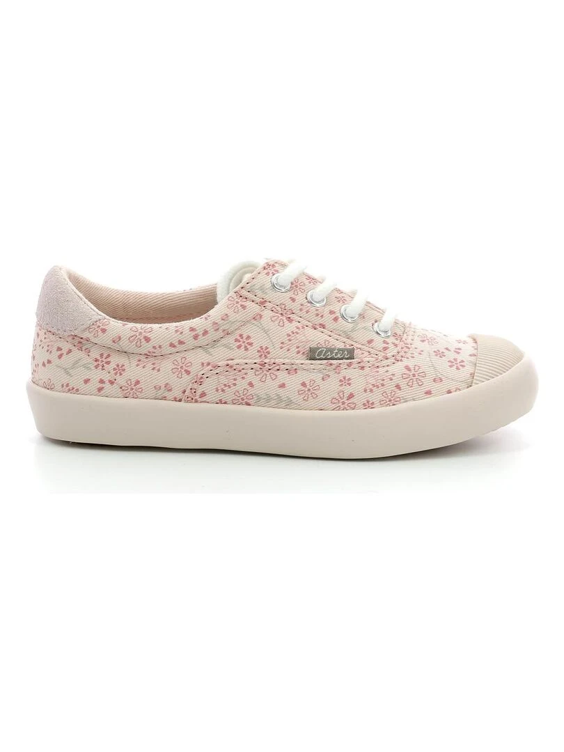Sneakers basses Textile Vanilie Rose