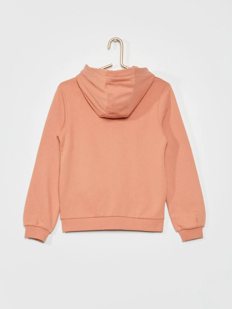 Veste à capuche   rose