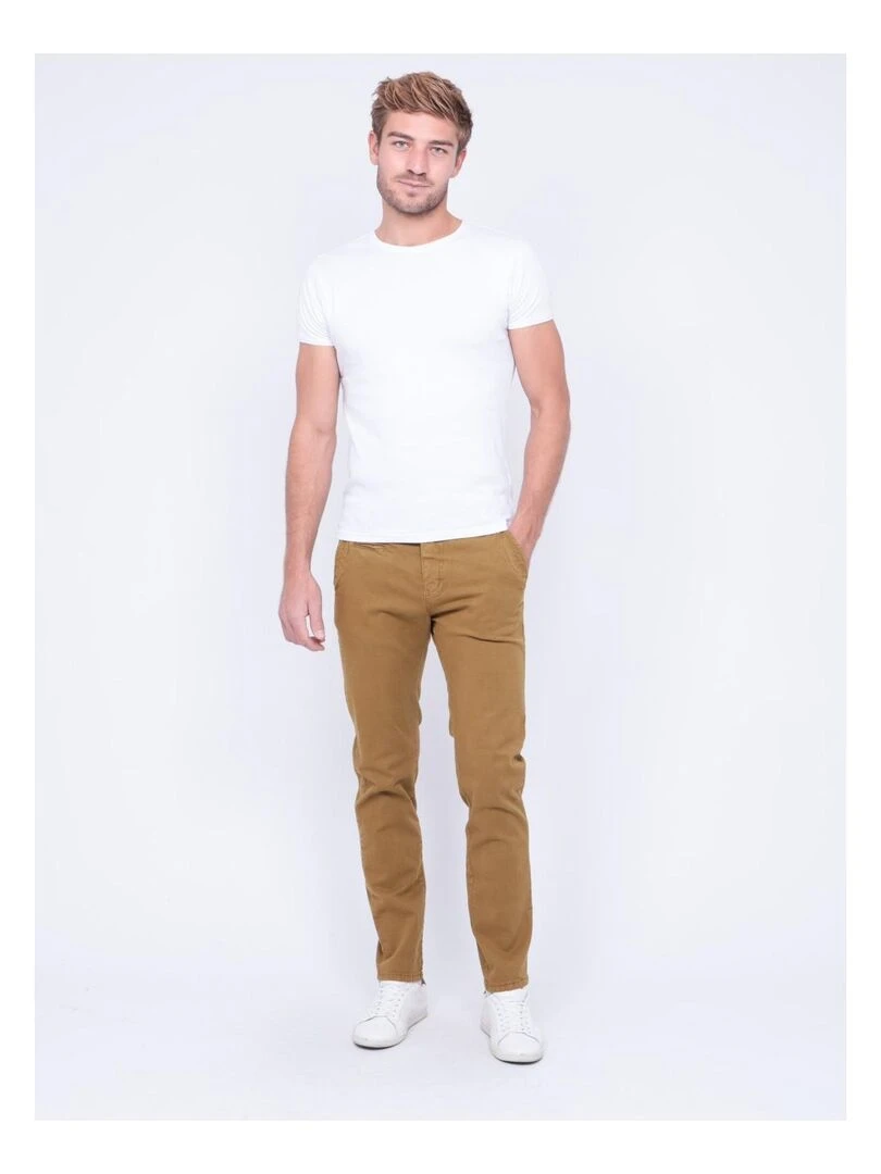 Pantalon chino VODELY   Moutarde