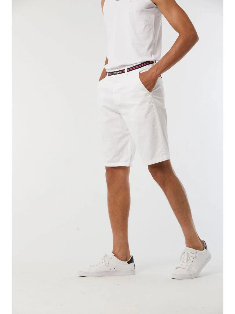 Lee Cooper Short coton straight NEO Blanc