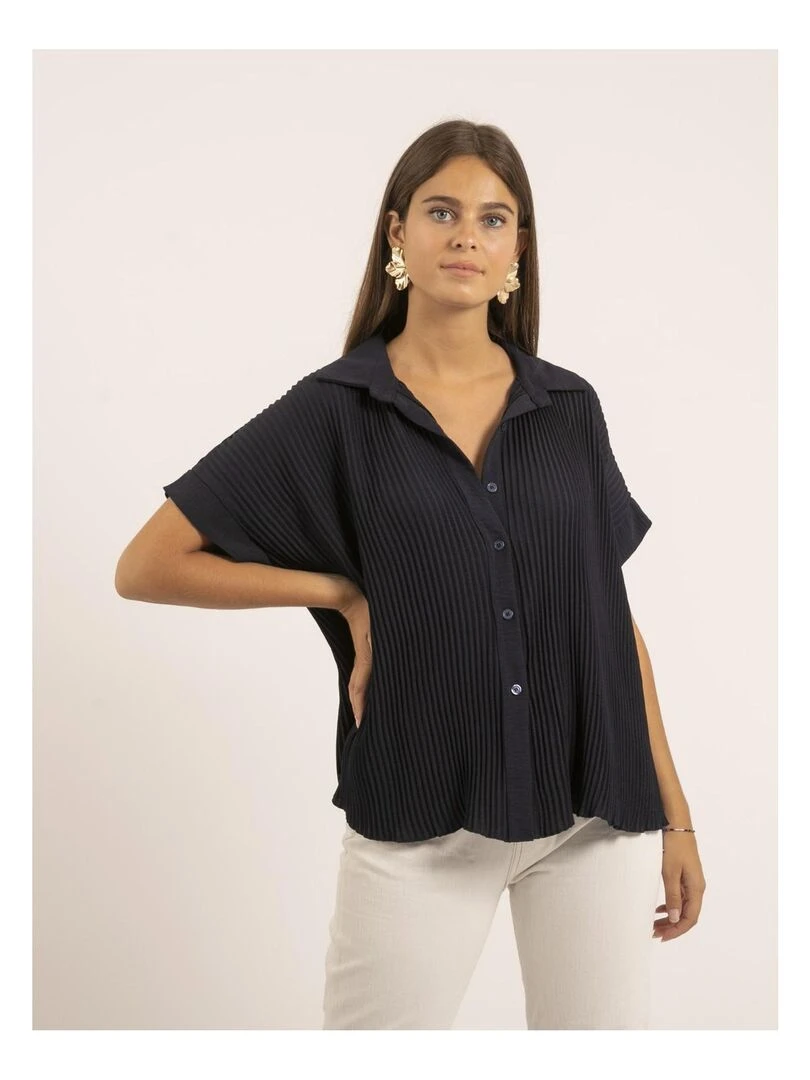 Chemise manches courtes OKAPI Blanc