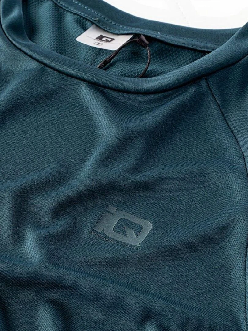 IQ   T shirt HIDA   Bleu Vert