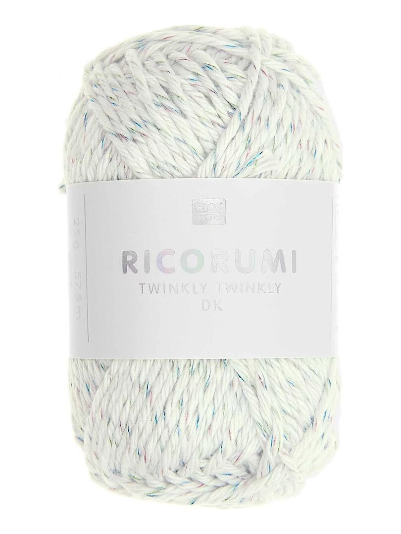 Pelote de coton Ricorumi 25 g Arc en ciel N/A