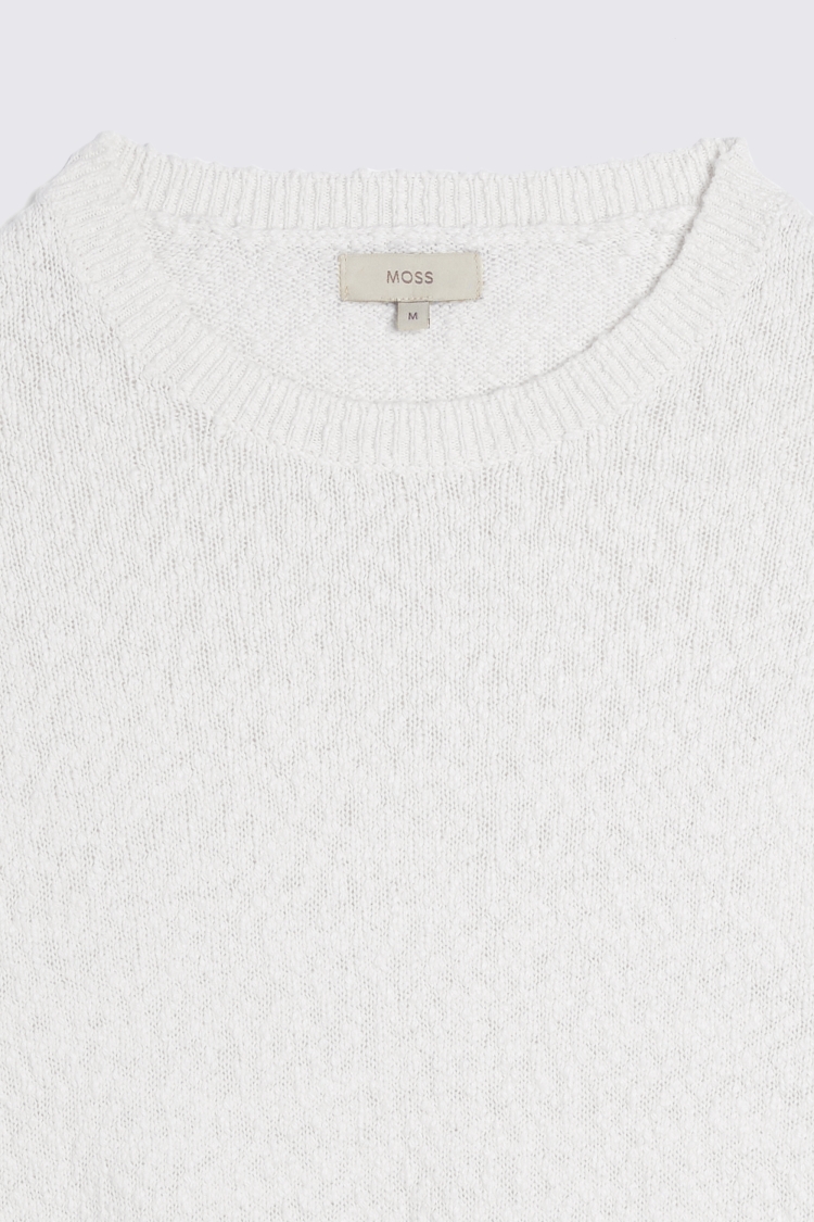 White Merino Mock-Neck Jumper   Buy Online at Moss