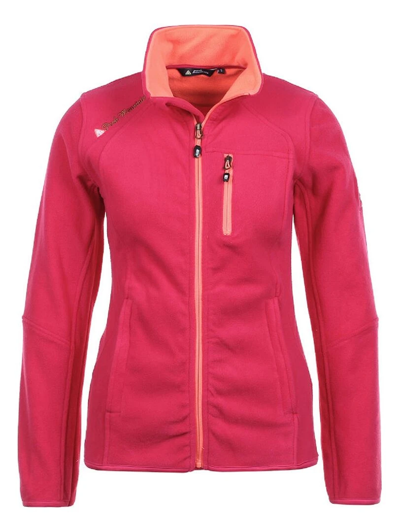 Blouson polaire femme ACALON Rose fushia