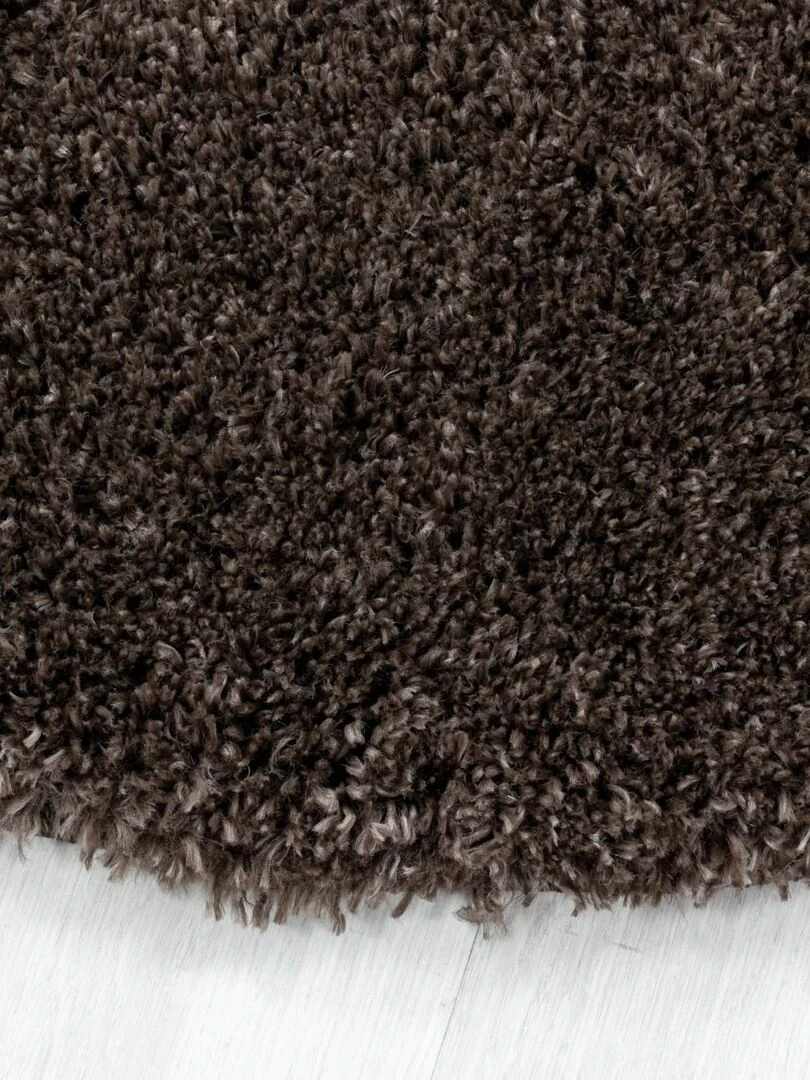 Tapis shaggy UNI B OEKO TEX®   Marron
