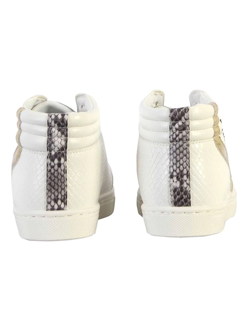 Basket à Lacets Montante Kaporal Tandem   Blanc