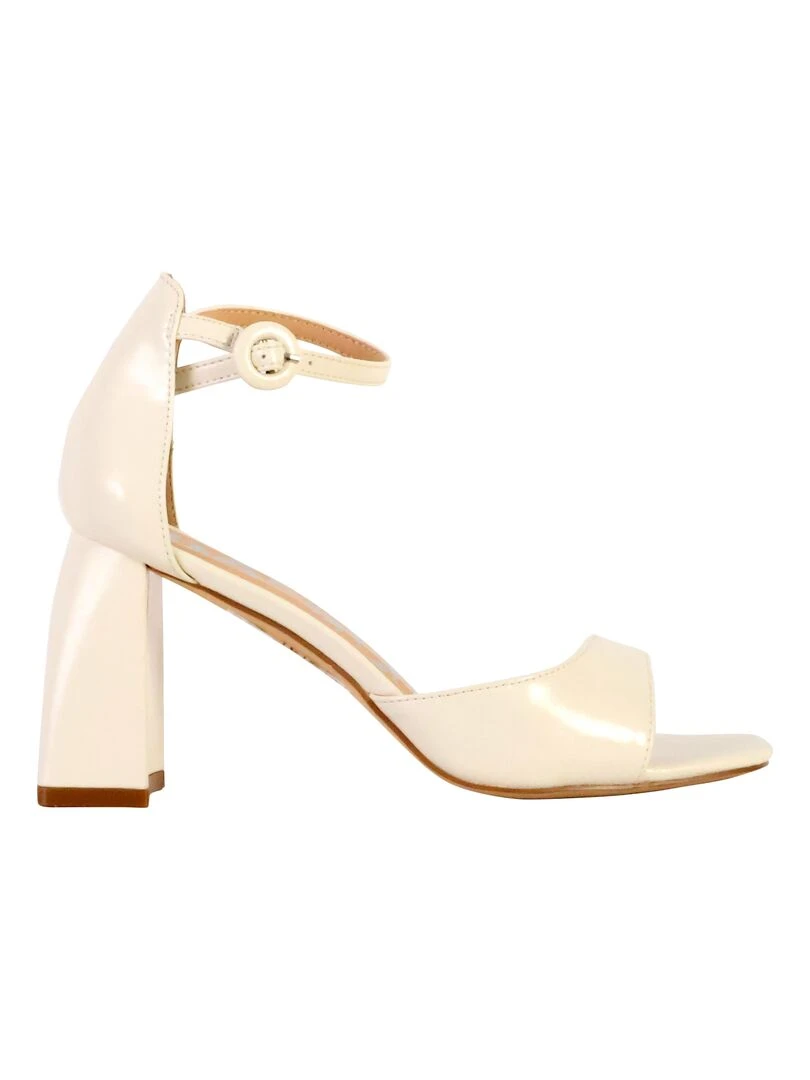 Sandales à Talons The Divine Factory Dana Beige