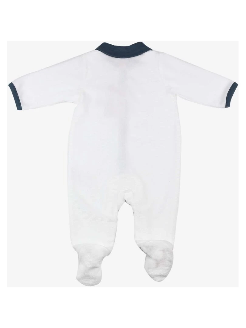 Pyjama en velours blanc Sophie la girafe (3 mois)   Blanc
