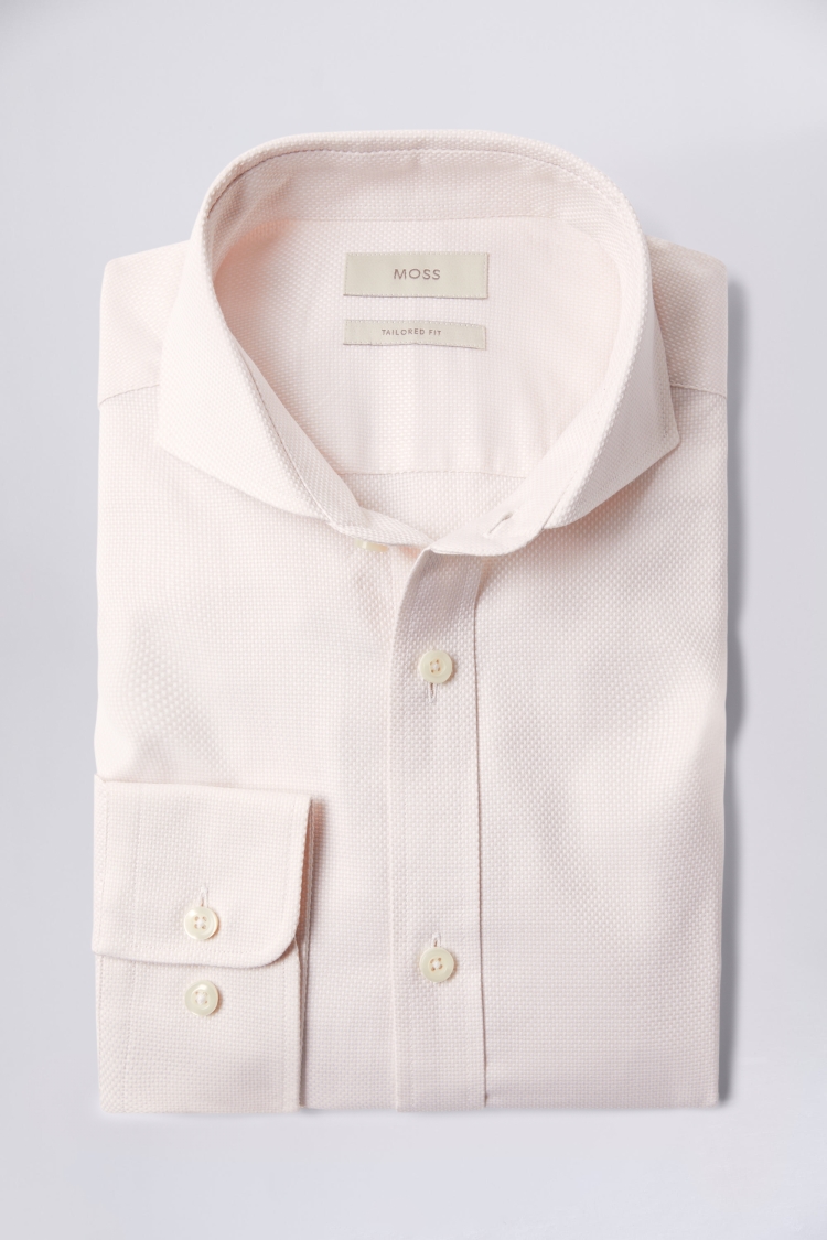 Tailored Fit Navy Poplin Shirt    Buy Online at Moss