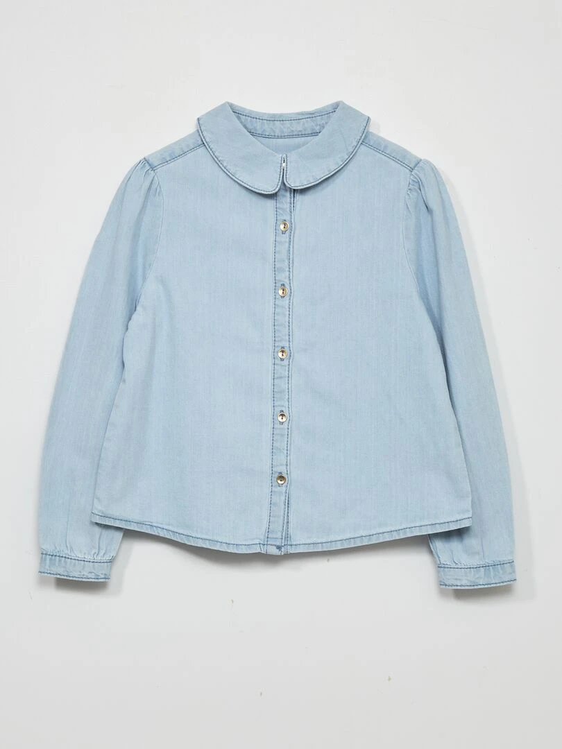 Chemise en jean Bleu