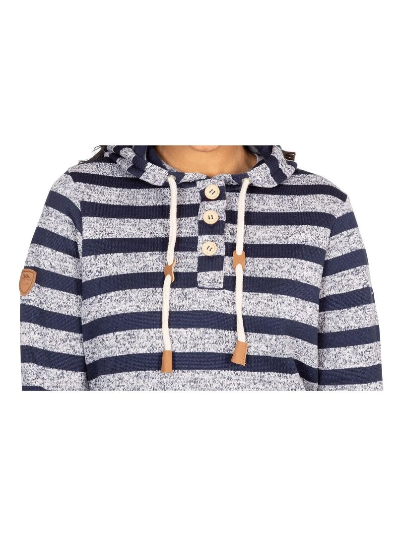 Trespass   Sweat à capuche SOCIETY   Bleu marine