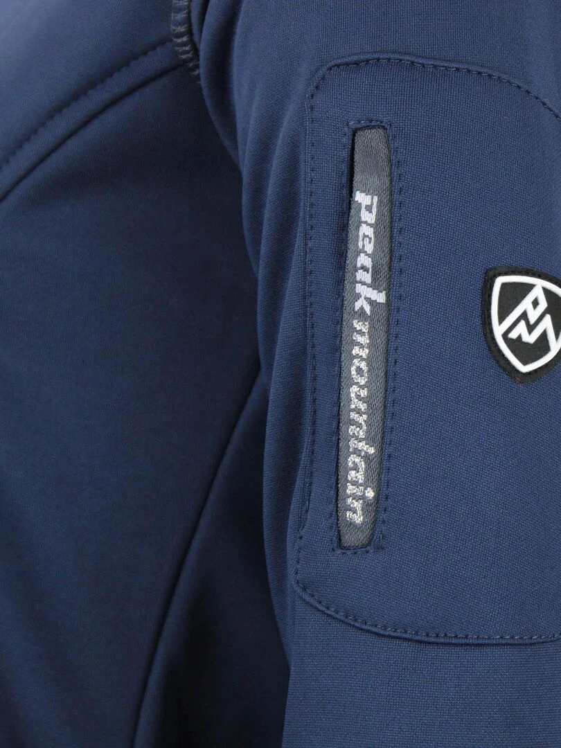 Blouson polarshell femme AMARO   Bleu marine