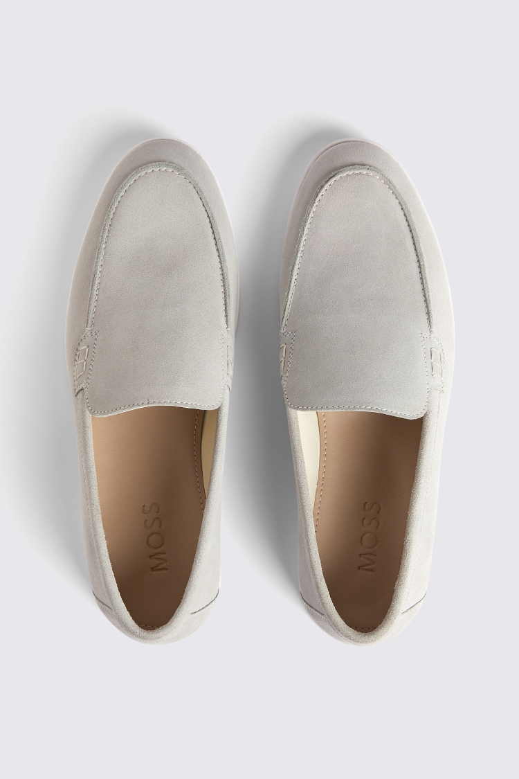 Lewisham Ivory Suede Casual Loafers Buy Online at Moss
